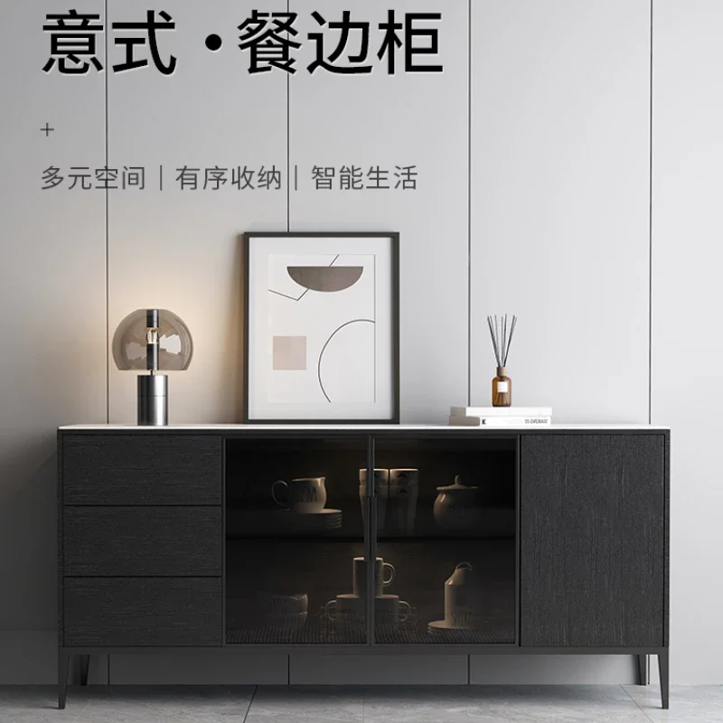Stone Plate Solid Wood Sideboard Modern Simple Hallway Cabinet Living Room Wall Locker Dining Room
Stone Plate Solid Wood Sideboard Modern Simple Hallway Cabinet Living Room Wall Locker Dining Room