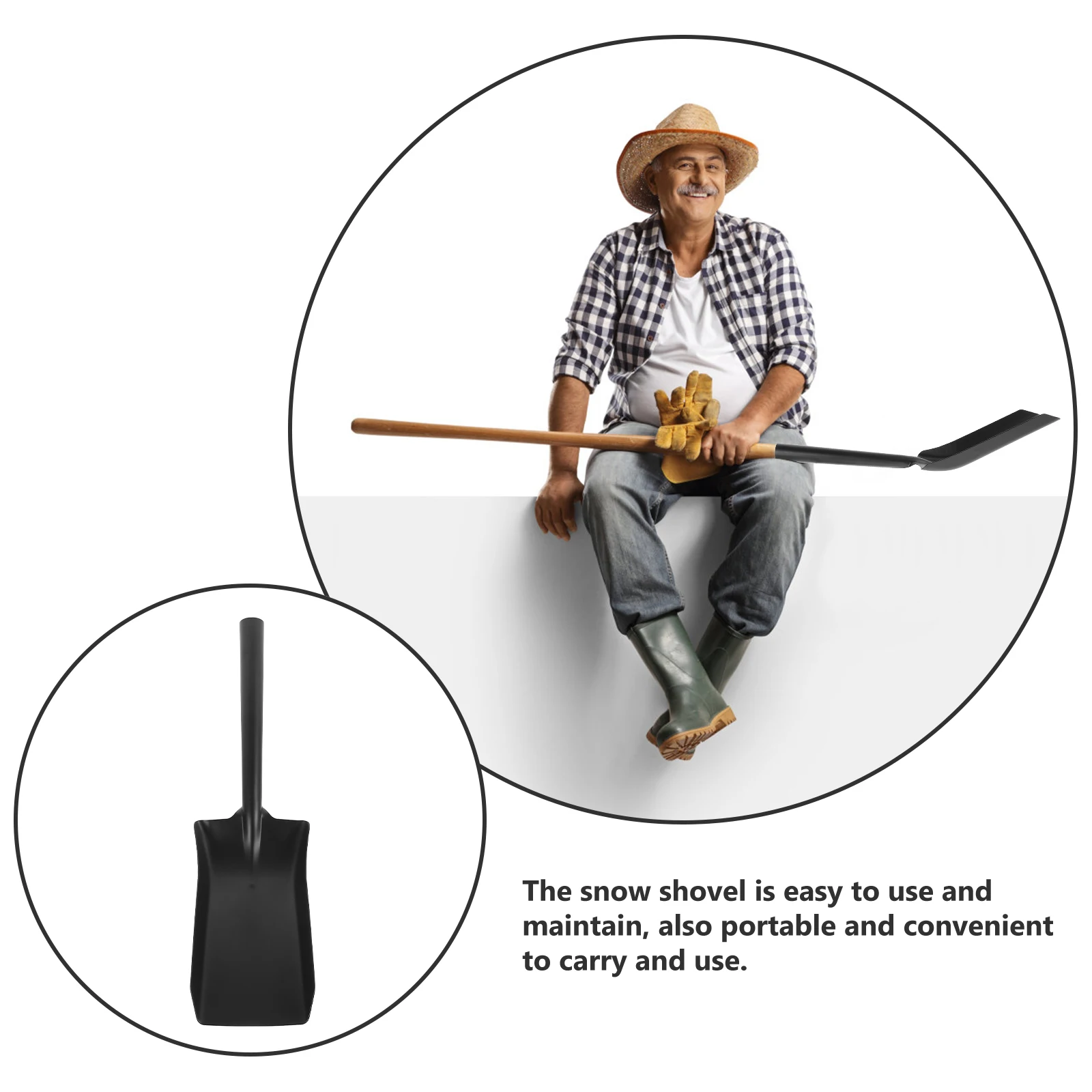 Iron Square Shovel for Gardening Snow Cleaning Durable Portable Practical Replacement Head Tool Outdoor Use Garden Art
Iron Square Shovel for Gardening Snow Cleaning Durable Portable Practical Replacement Head Tool Outdoor Use Garden Art