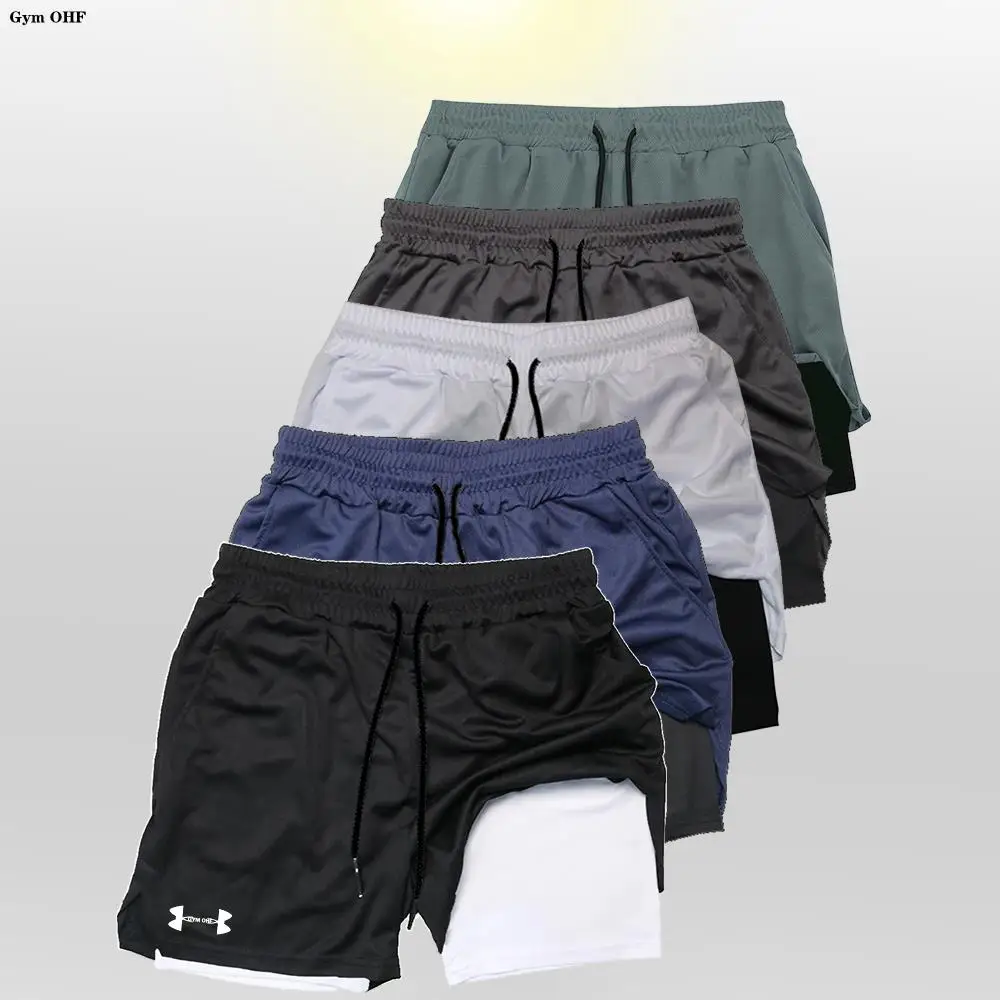 Sport Shorts Men Sportswear Double-Deck Running 2 In 1 Beach Bottoms Summer Gym Fitness Training Jogging Short Pants
Sport Shorts Men Sportswear Double-Deck Running 2 In 1 Beach Bottoms Summer Gym Fitness Training Jogging Short Pants