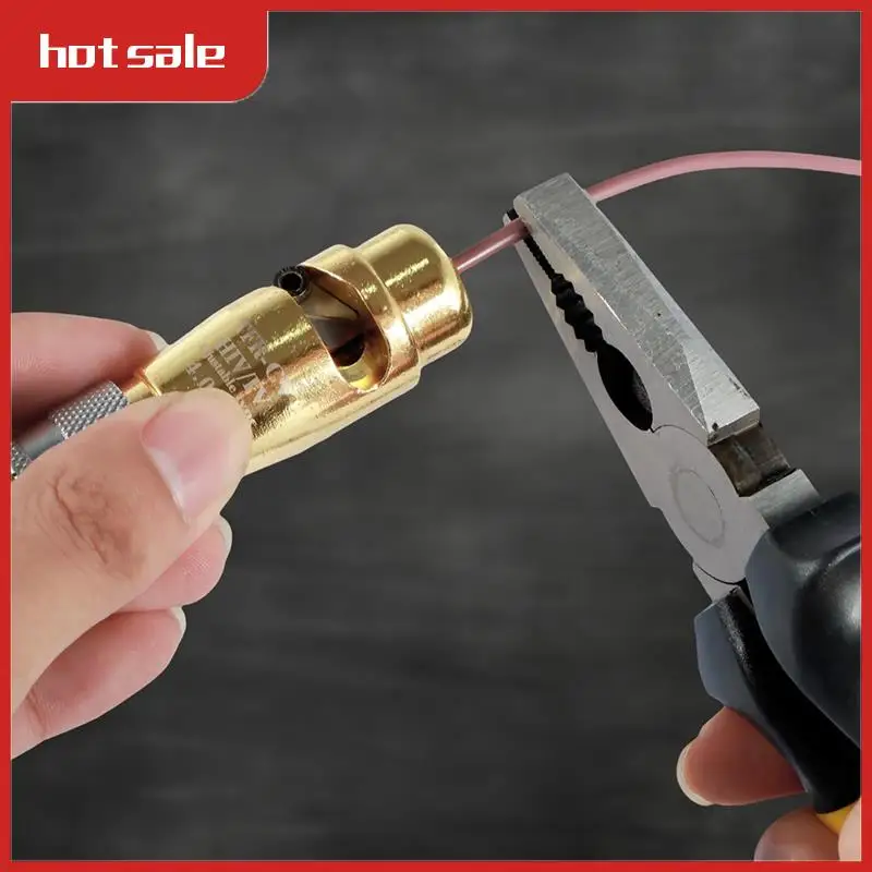 1PCS Wire Stripper, Cable Twisting Stripping Tool With Wrench, Wire Stripper Cutter Tool Easy Install Easy To Use , (4㎡)
1PCS Wire Stripper, Cable Twisting Stripping Tool With Wrench, Wire Stripper Cutter Tool Easy Install Easy To Use , (4㎡)