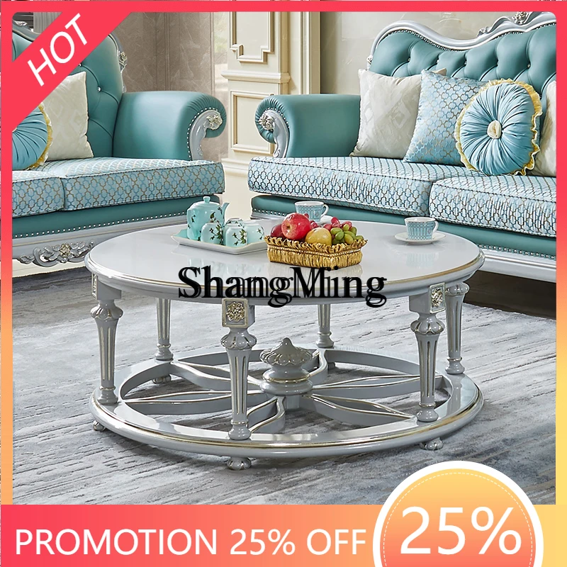 CL senior round solid wood carving flower neoclassical large apartment living room furniture
CL senior round solid wood carving flower neoclassical large apartment living room furniture