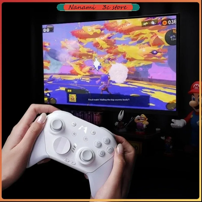 New MOBAPAD Chitu 2 Gamepads TMR Air Joystick HD Vibration Calibration Switch 2 NS2NS Bluetooth Wireless Controller for PC Steam
New MOBAPAD Chitu 2 Gamepads TMR Air Joystick HD Vibration Calibration Switch 2 NS2NS Bluetooth Wireless Controller for PC Steam