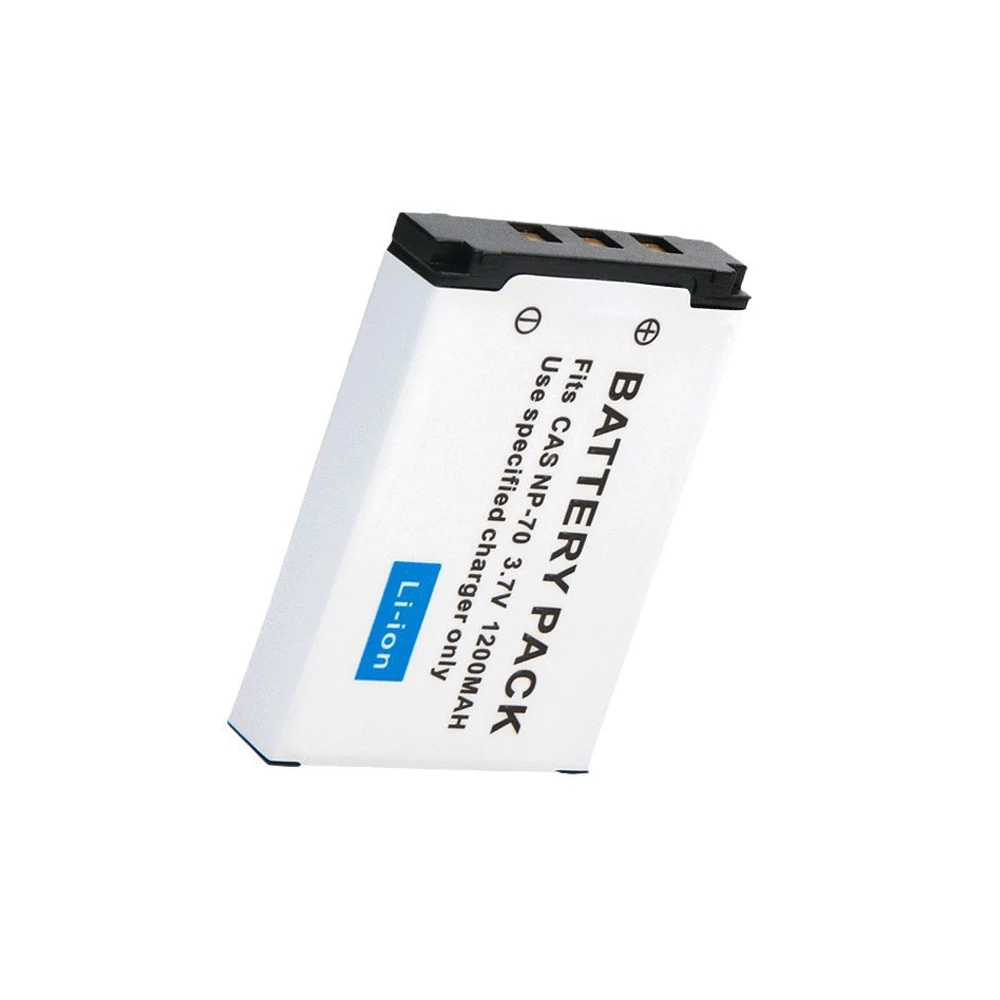 1200mAh NP-70 NP70 CNP-70 Camera Battery Compatible with Casio Xilim Zoom Models EX-Z150 Z150BK Z150GN Z155 Z250 Z250BE Z250BK
1200mAh NP-70 NP70 CNP-70 Camera Battery Compatible with Casio Xilim Zoom Models EX-Z150 Z150BK Z150GN Z155 Z250 Z250BE Z250BK