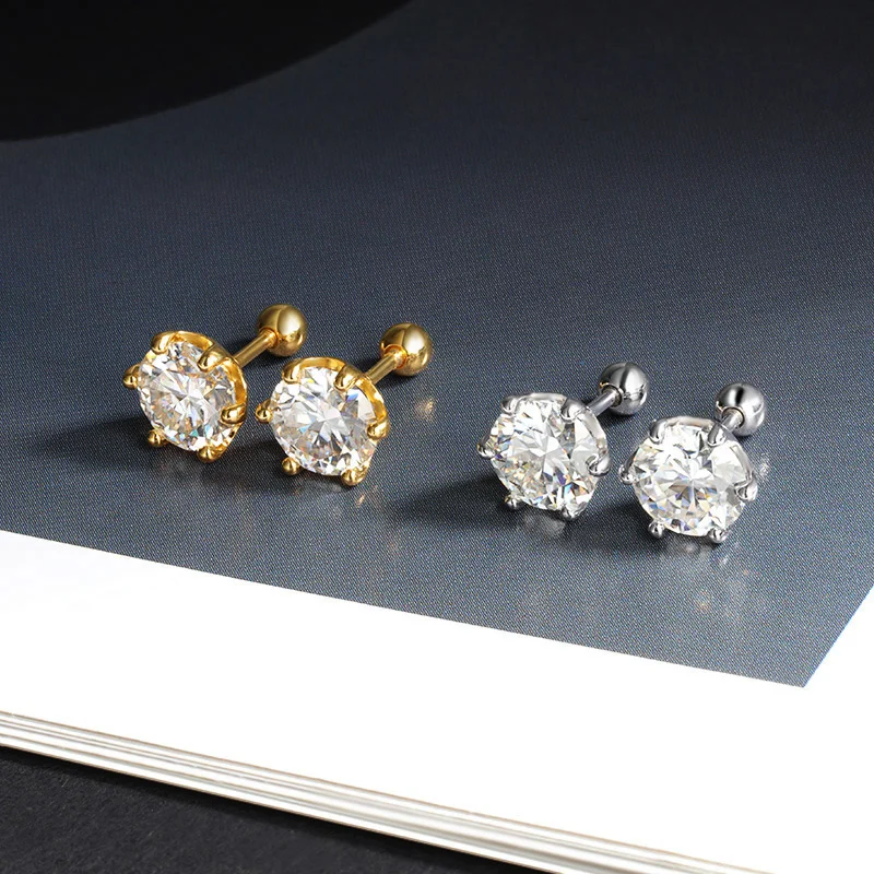 HORRIPAL D VVS1 0.2-2CT Moissanite Flower Stud Earrings For Women Top Quality 925 Sterling Silver GRA Waterproof Fine Jewelry
HORRIPAL D VVS1 0.2-2CT Moissanite Flower Stud Earrings For Women Top Quality 925 Sterling Silver GRA Waterproof Fine Jewelry