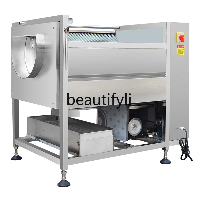 Cleaning and Peeling Machine Commercial Fully Automatic Potato Taro Radish Lotus Root Cleaning Machine Roller Peeling Machine
Cleaning and Peeling Machine Commercial Fully Automatic Potato Taro Radish Lotus Root Cleaning Machine Roller Peeling Machine