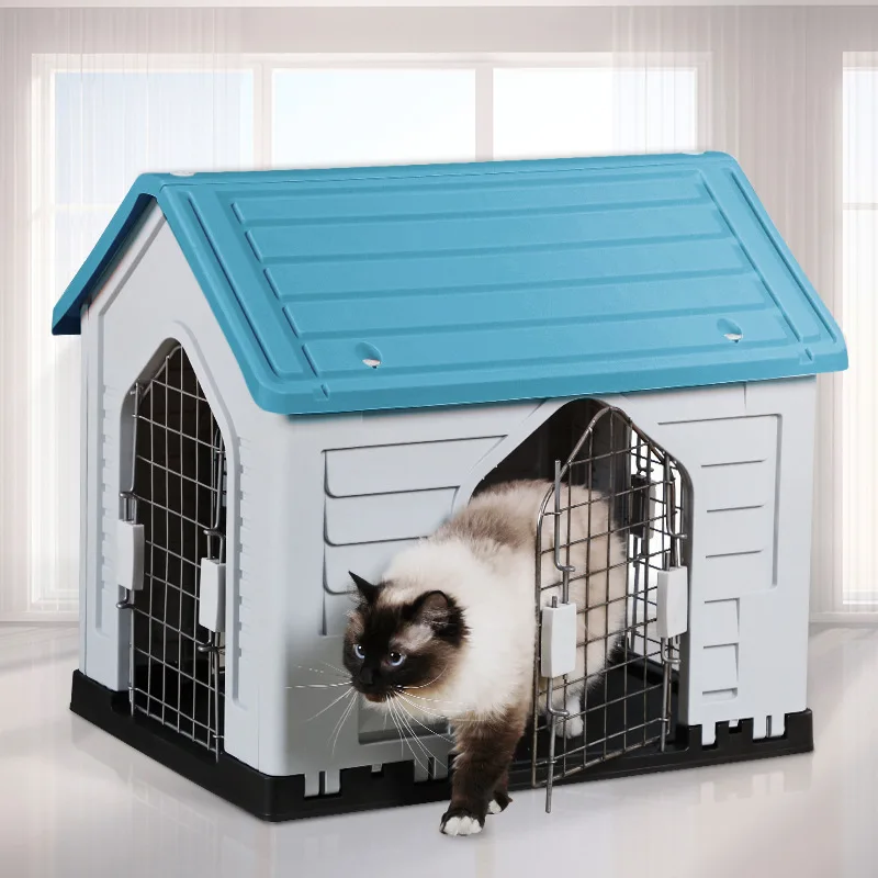HYS Dog House Indoor Pet Kennel All Seasons Universal House Outdoor Rainproof Small and Medium Kennel Dog Cage Cat Nest Dog
HYS Dog House Indoor Pet Kennel All Seasons Universal House Outdoor Rainproof Small and Medium Kennel Dog Cage Cat Nest Dog