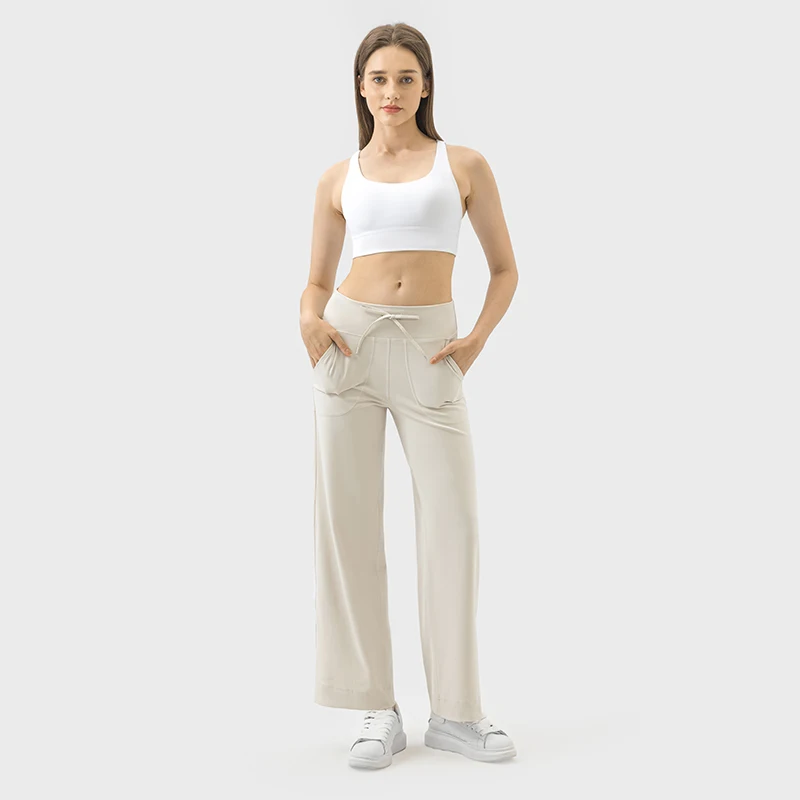 2024 New Naked Sports Flared Leggings Womens Pants Gym Fitness Tights Flare Leg Woman Street Wear Casual Wide Leg Pants
2024 New Naked Sports Flared Leggings Womens Pants Gym Fitness Tights Flare Leg Woman Street Wear Casual Wide Leg Pants