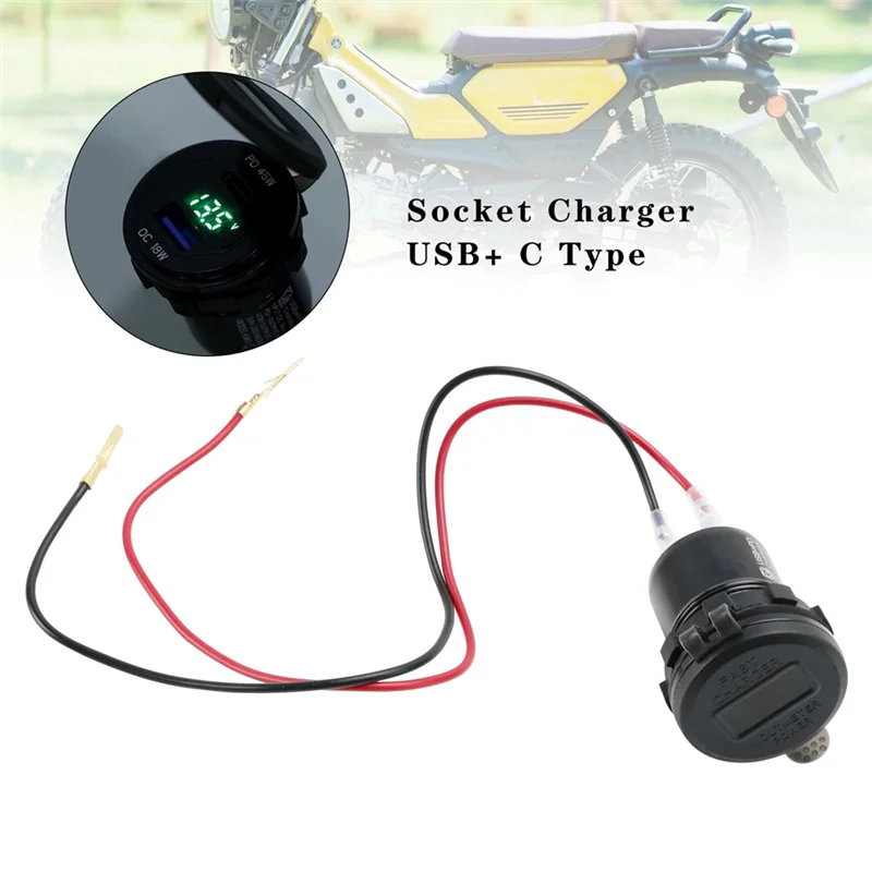 High Quality-For Yamaha PG-1 PG1 2023 2024 Motorycle Quick Charger USB PD QC Type C Plug Adapter Converter Cable Socket
High Quality-For Yamaha PG-1 PG1 2023 2024 Motorycle Quick Charger USB PD QC Type C Plug Adapter Converter Cable Socket