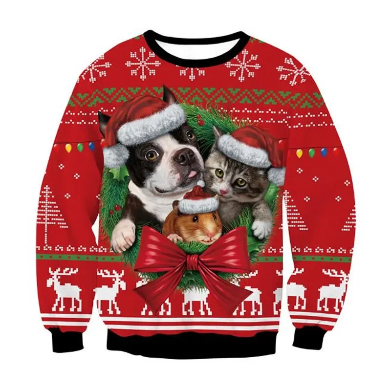 Ugly Christmas Sweater Green 3D Funny Print, Holiday Party Xmas Jumper for Women Men, 2025 Novelty Gift
Ugly Christmas Sweater Green 3D Funny Print, Holiday Party Xmas Jumper for Women Men, 2025 Novelty Gift