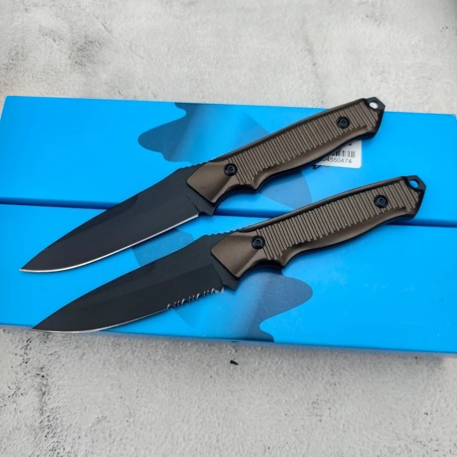 BM 140BK Field Survival Knife 440C Blade Aluminum Handle Suitable for Outdoor Camping Compact Design Precise and Durable
BM 140BK Field Survival Knife 440C Blade Aluminum Handle Suitable for Outdoor Camping Compact Design Precise and Durable