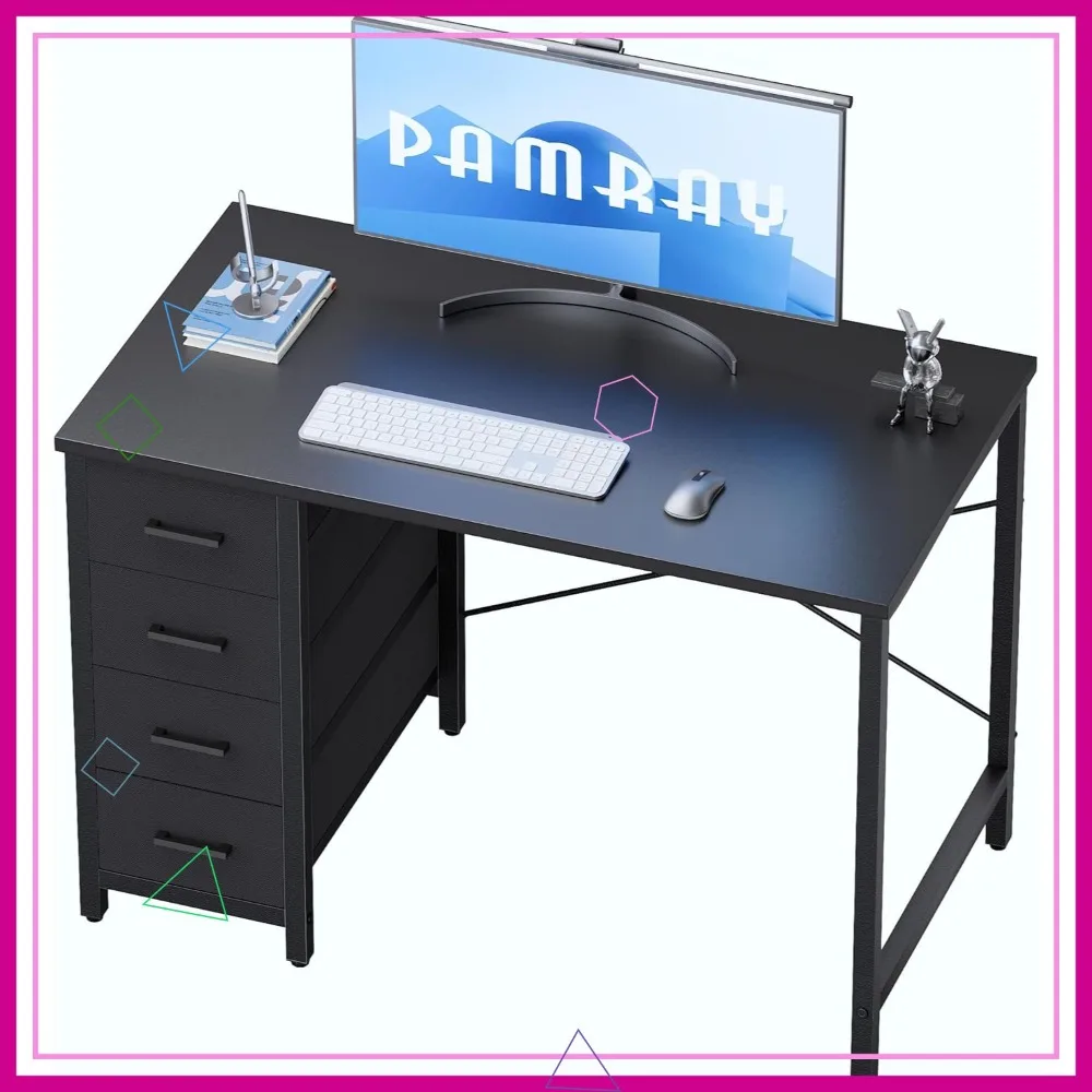 32 Inch Computer Desk with 4 Drawers, Small Office Desk for Home Bedroom Study Writing Simple Modern Table Black
32 Inch Computer Desk with 4 Drawers, Small Office Desk for Home Bedroom Study Writing Simple Modern Table Black