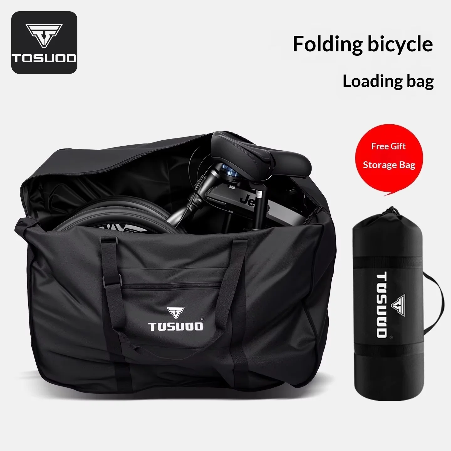TOSUOD 30L Foldable Car Loading Bicycle Storage Bag 20 Inch Portable Waterproof, Strong, Durable Suspension Equipment Bicycle
TOSUOD 30L Foldable Car Loading Bicycle Storage Bag 20 Inch Portable Waterproof, Strong, Durable Suspension Equipment Bicycle