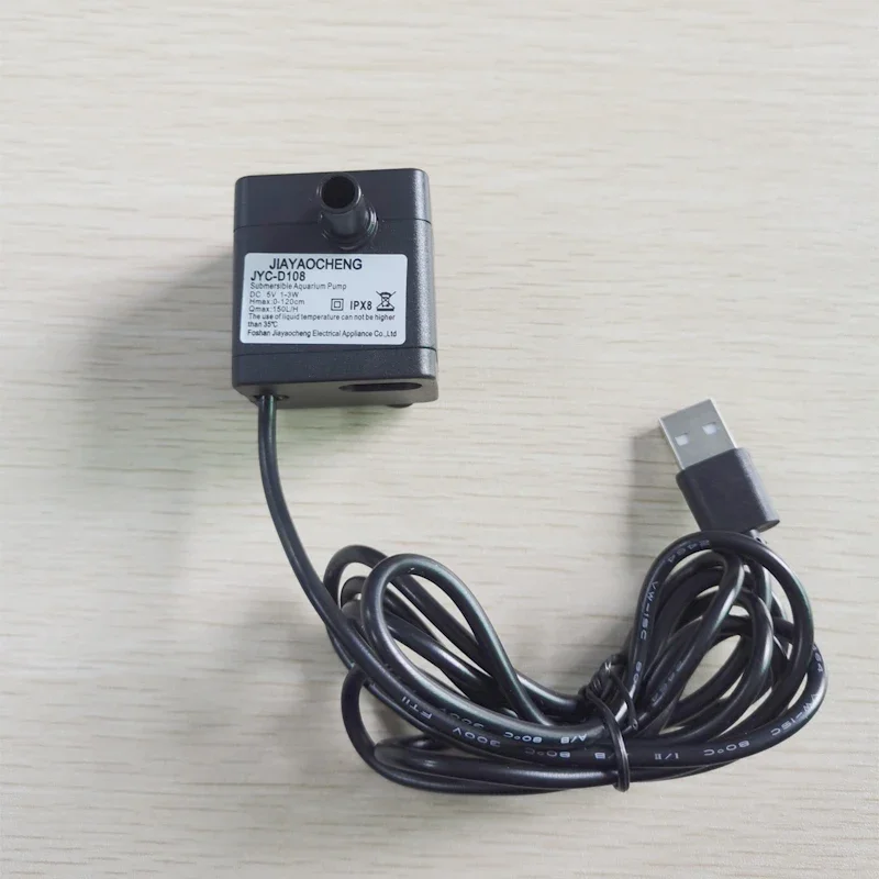Погружной насос с USB-интерфейсом, погружная помпа для аквариума, фонтана, подстилки для ландшафта, водонепроницаемая Подвеска для рыбы, 2 Вт
Погружной насос с USB-интерфейсом, погружная помпа для аквариума, фонтана, подстилки для ландшафта, водонепроницаемая Подвеска для рыбы, 2 Вт