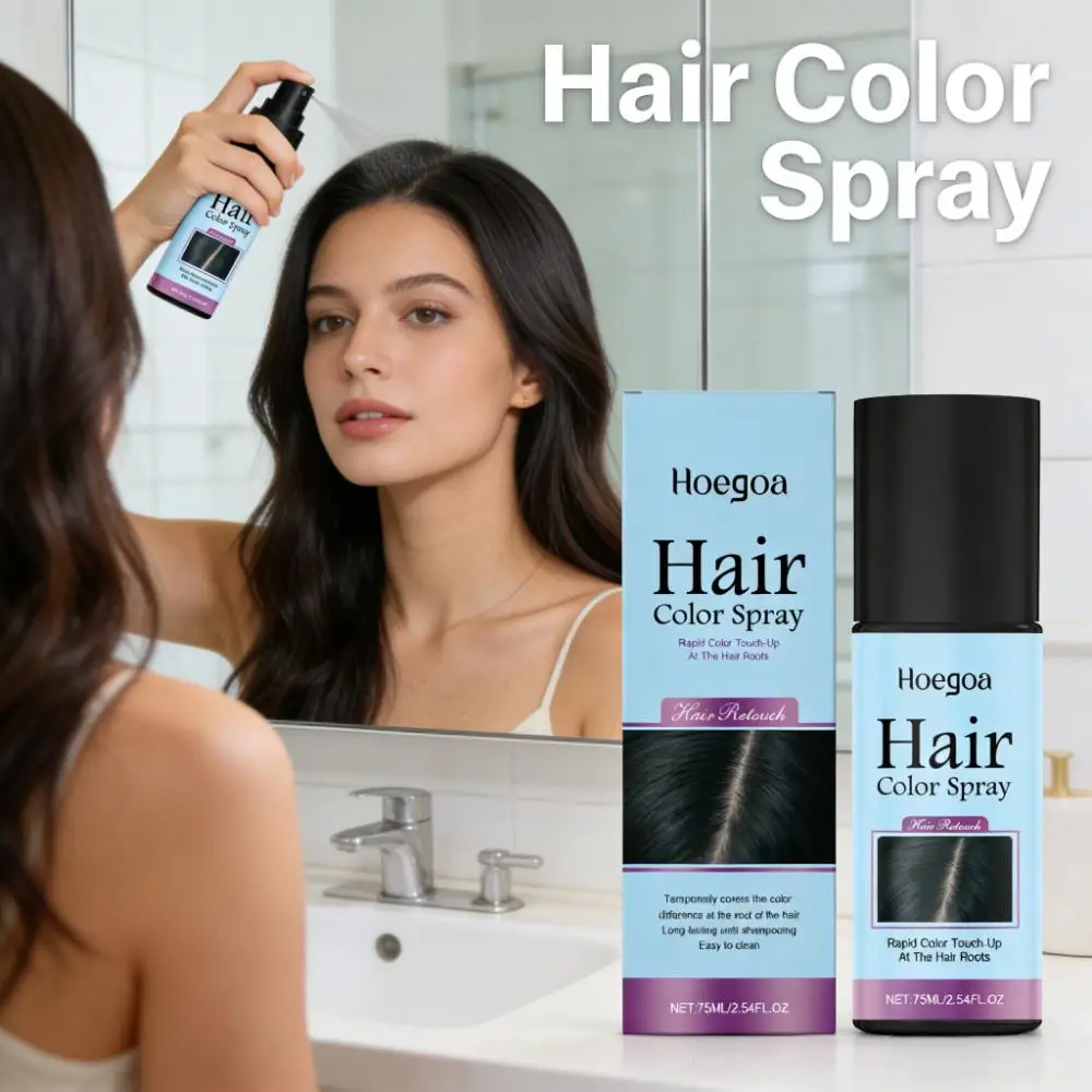 Hair Color Spray Temporary White Hair Dye Washable Non-sticky for Halloween Cosplay Party Costume Makeup Brown Hair Dye Spray
Hair Color Spray Temporary White Hair Dye Washable Non-sticky for Halloween Cosplay Party Costume Makeup Brown Hair Dye Spray