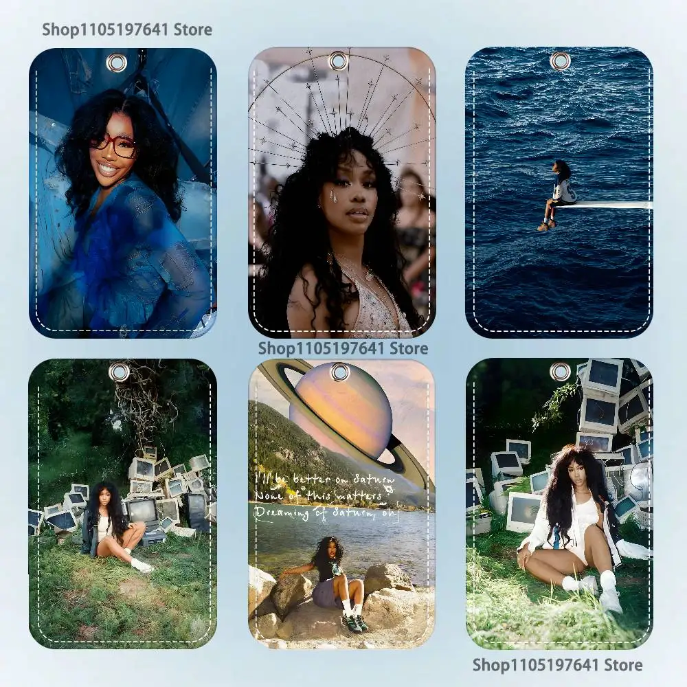 Saturn Singer S-SZA Holder Keychain For Bank Business Work Card Holder Student Card Protective Case Bus Card
Saturn Singer S-SZA Holder Keychain For Bank Business Work Card Holder Student Card Protective Case Bus Card