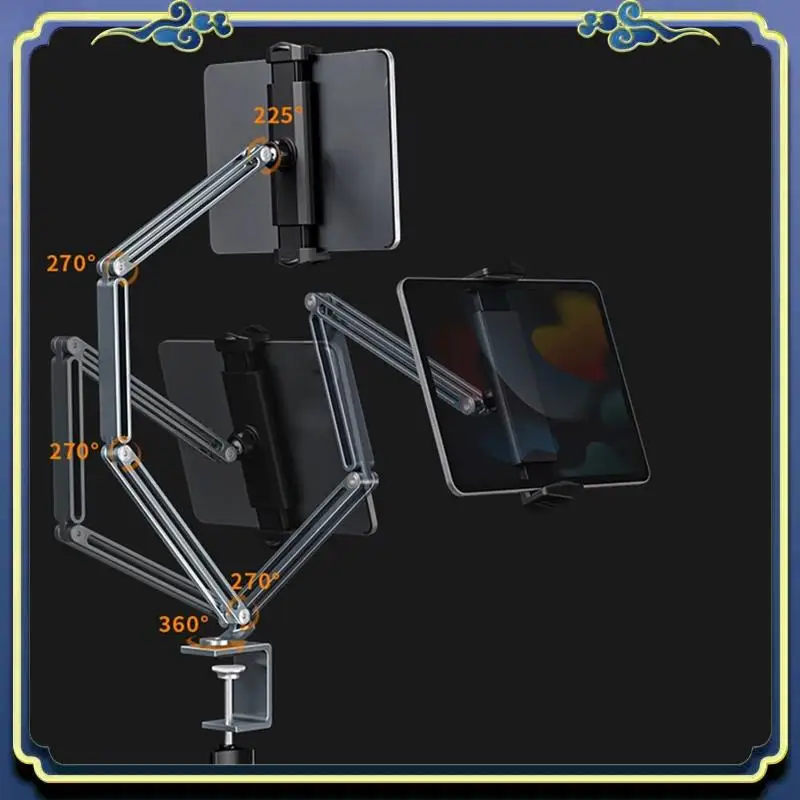 Portable Desk Bed Tablet Stand Adjustable For 4-12.9 Inches Mobile Phones Tablets Aluminum Arm Mount Support For Ipad Tablet
Portable Desk Bed Tablet Stand Adjustable For 4-12.9 Inches Mobile Phones Tablets Aluminum Arm Mount Support For Ipad Tablet