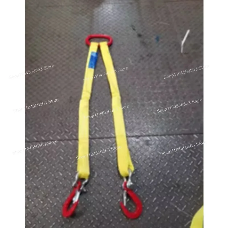 2/4 ton polyester plain weave sling, 7:1 safety type, multi-layer, for lifting operations
2/4 ton polyester plain weave sling, 7:1 safety type, multi-layer, for lifting operations