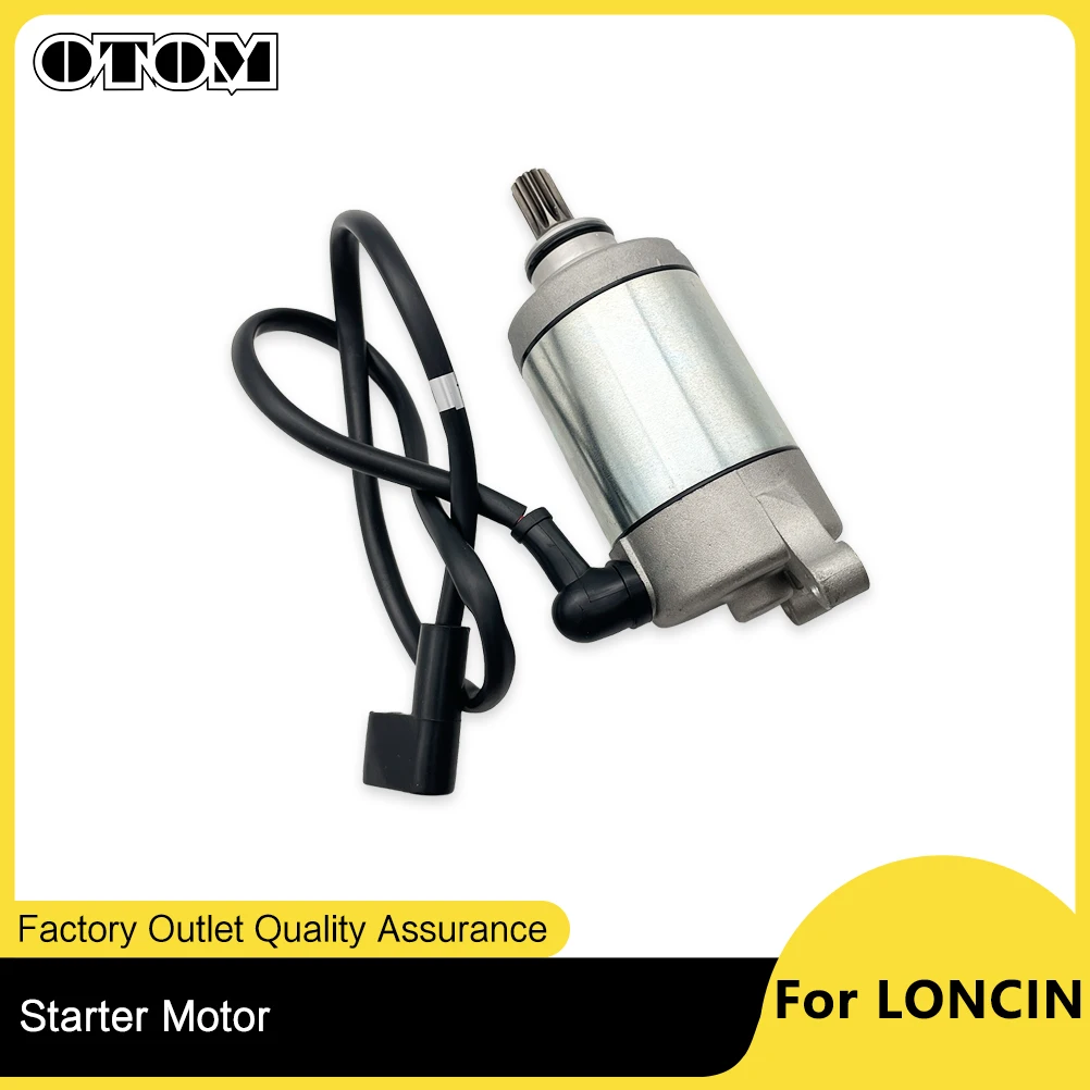 OTOM For LONCIN YBS300 YB300H Starter Motor 300cc Motorcycle Engine Parts Motor Engine Electric Starting Motor
OTOM For LONCIN YBS300 YB300H Starter Motor 300cc Motorcycle Engine Parts Motor Engine Electric Starting Motor