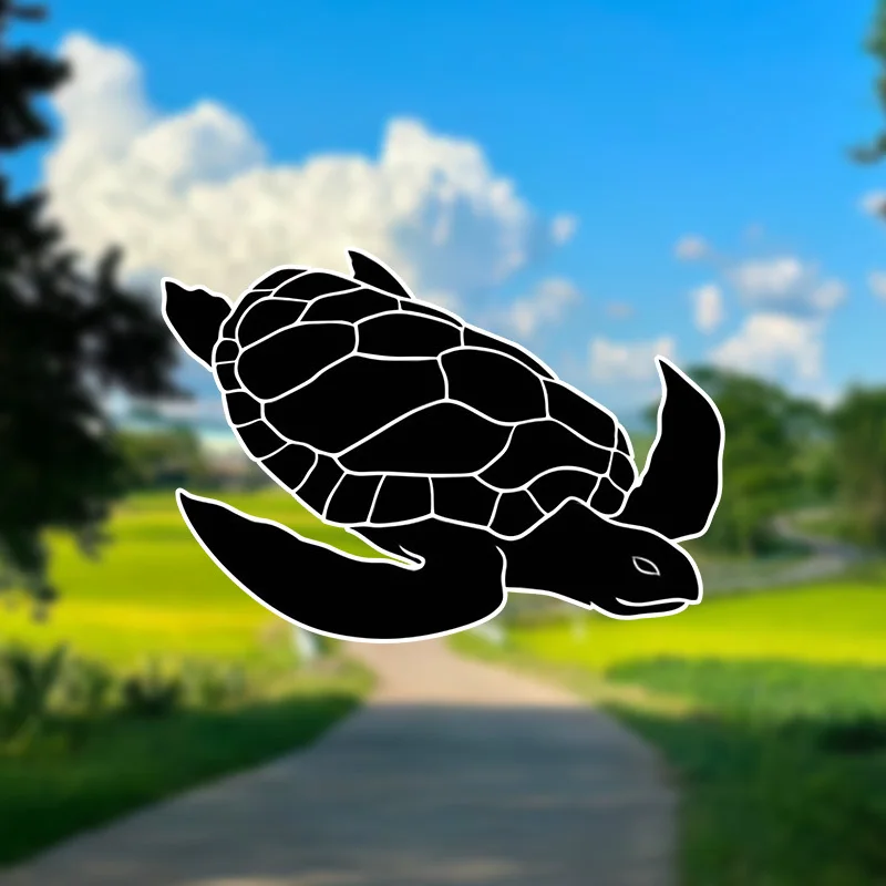 Sea Turtle Silhouette Matte Vinyl Decal, Waterproof Scratch Cover Sticker for Cars, Trucks, Motorcycles & Laptops
Sea Turtle Silhouette Matte Vinyl Decal, Waterproof Scratch Cover Sticker for Cars, Trucks, Motorcycles & Laptops