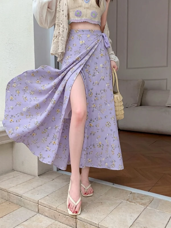 Original Holiday Atmosphere Print Belted A-Line Skirt Chiffon One-Piece Slimming Drapey A-Line Long Skirt Women's Fashion
Original Holiday Atmosphere Print Belted A-Line Skirt Chiffon One-Piece Slimming Drapey A-Line Long Skirt Women's Fashion