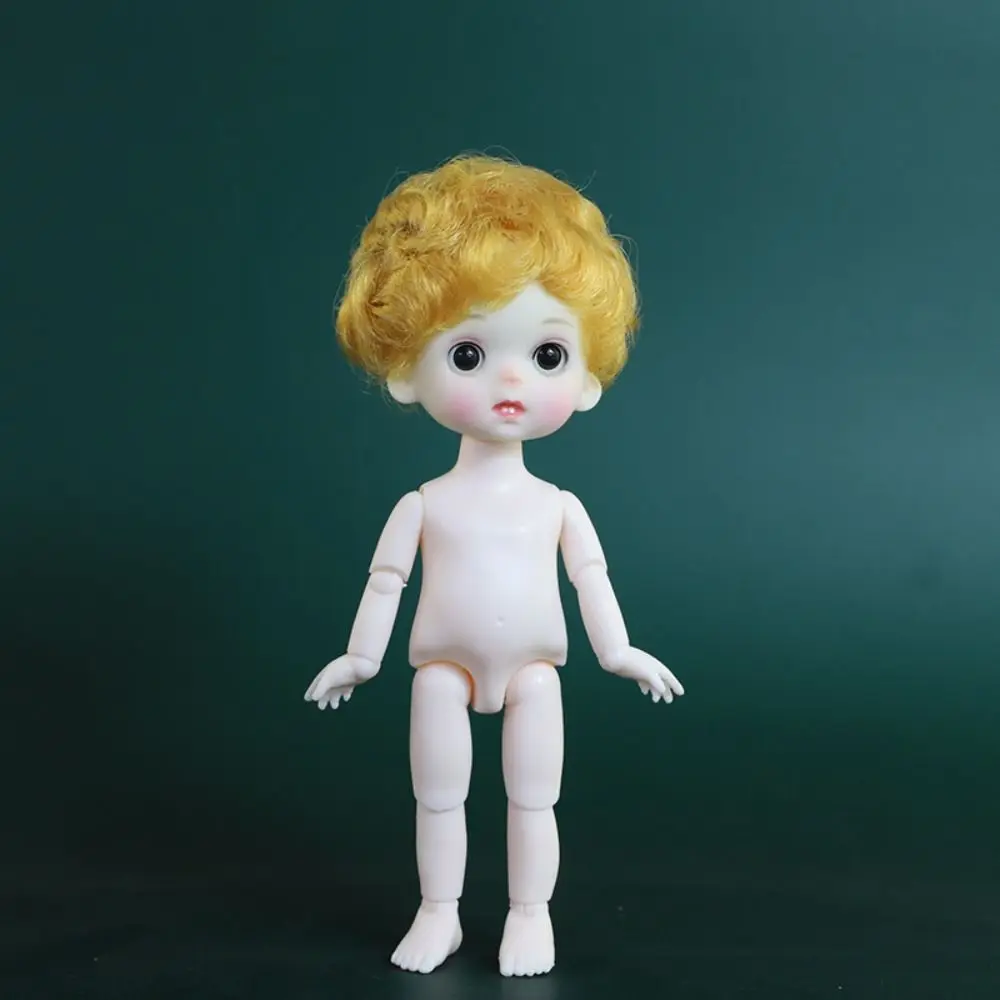 Beautiful 1/8 BJD Movable Joint Doll Body Moveable Curly Hair Nude 13 Joints Doll DIY 3D Doll Head with Hair Gift
Beautiful 1/8 BJD Movable Joint Doll Body Moveable Curly Hair Nude 13 Joints Doll DIY 3D Doll Head with Hair Gift