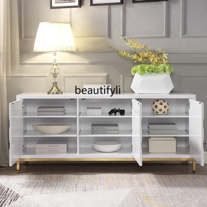 ff Light luxury dining side cabinet Solid wood simple TV cabinet Light luxury door cabinet Storage
ff Light luxury dining side cabinet Solid wood simple TV cabinet Light luxury door cabinet Storage