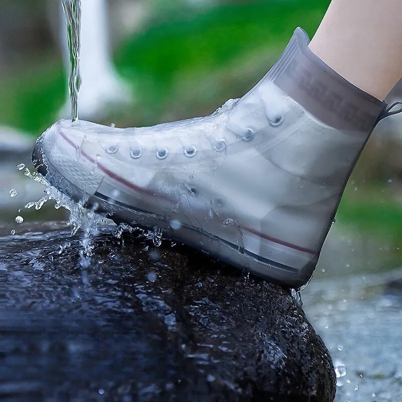 Waterproof Silicone Shoe Cover Rain Boots Cover Non-slip Shoes Protector Outdoor Reusable Thickened Footwear
Waterproof Silicone Shoe Cover Rain Boots Cover Non-slip Shoes Protector Outdoor Reusable Thickened Footwear