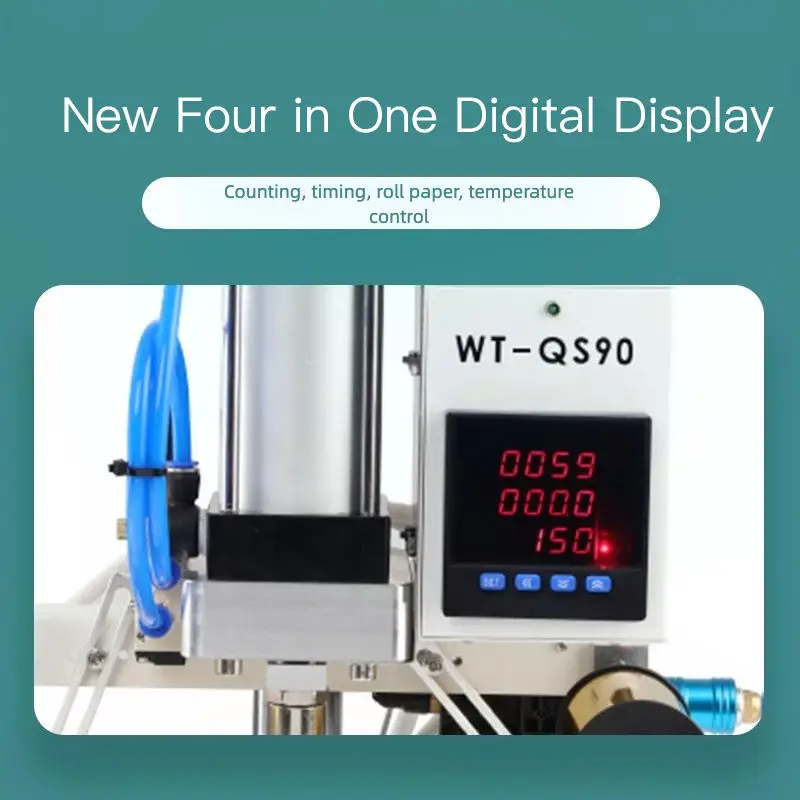 WT-QS90 Pneumatic hot stamping machine, small hot press, leather paper, business card, photo album cover, logo
WT-QS90 Pneumatic hot stamping machine, small hot press, leather paper, business card, photo album cover, logo