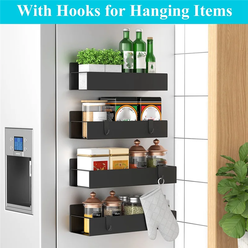 【24 Hours Sale】Wall-Mounted Magnetic Storage Rack Kitchen Refrigerator Side Rack Suitable For Household Storage Spice Rack
【24 Hours Sale】Wall-Mounted Magnetic Storage Rack Kitchen Refrigerator Side Rack Suitable For Household Storage Spice Rack