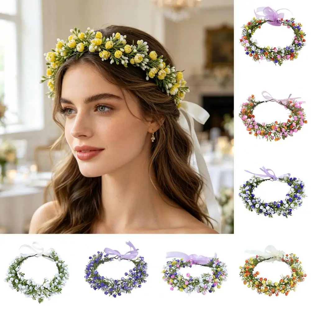 Bride's Star Shaped Floral Hairband Simulated Holiday Vacation Photography Personalized Hair Accessory Headwear
Bride's Star Shaped Floral Hairband Simulated Holiday Vacation Photography Personalized Hair Accessory Headwear