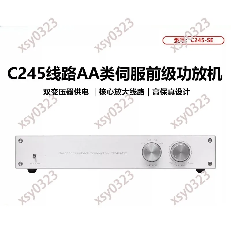 HiFi Audio Preamplifier Class A Servo Amplifier High Fidelity Sound Preamp Device
HiFi Audio Preamplifier Class A Servo Amplifier High Fidelity Sound Preamp Device