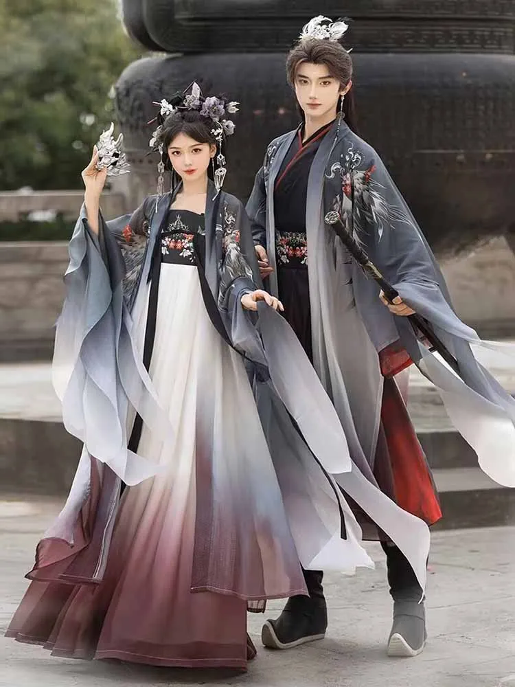 Couples Chinese Hanfu Dress Ancient Traditional Hanfu Male Halloween Carnival Cosplay Costume Hanfu Costume Plus Size For Women
Couples Chinese Hanfu Dress Ancient Traditional Hanfu Male Halloween Carnival Cosplay Costume Hanfu Costume Plus Size For Women