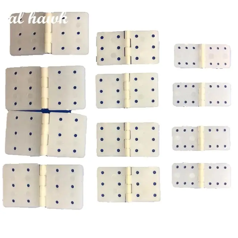 20pcs Nylon & Pinned Hinge W12xL24mm/W16xL29mm/W20xL36mm For RC Airplanes Parts Model Aeromodelling Replacement
20pcs Nylon & Pinned Hinge W12xL24mm/W16xL29mm/W20xL36mm For RC Airplanes Parts Model Aeromodelling Replacement
