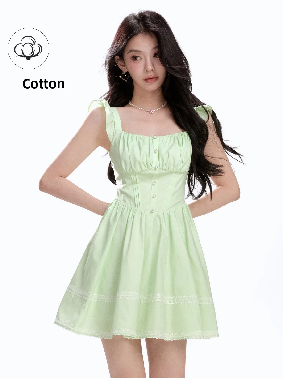 Ele Casual Svel Women's Dr Simple Sli Summer New Arrival Waist-Cinching Slimming Strap Dr Cotton Blend
Ele Casual Svel Women's Dr Simple Sli Summer New Arrival Waist-Cinching Slimming Strap Dr Cotton Blend