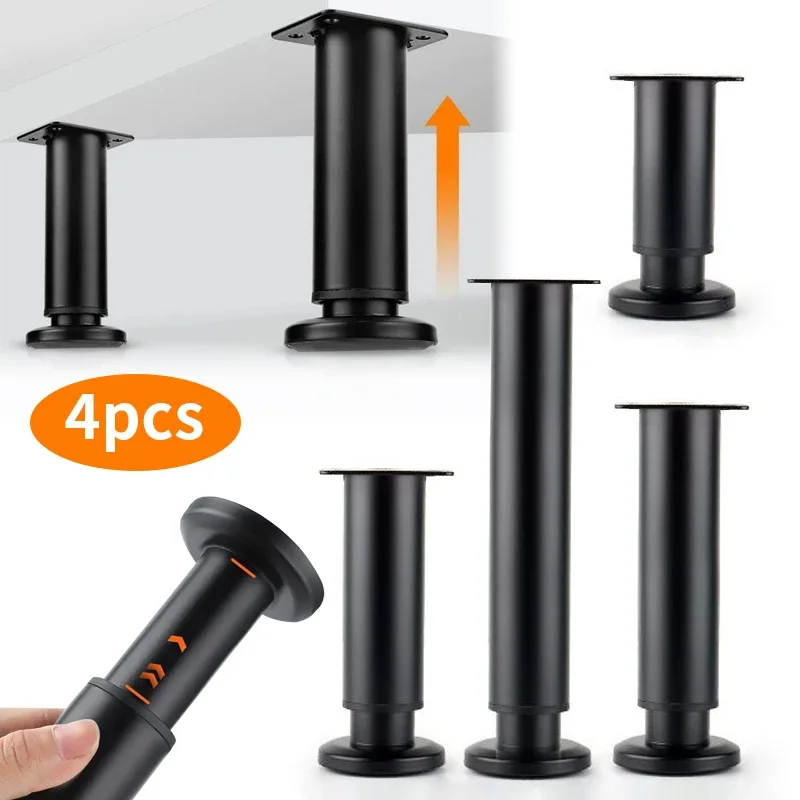 4 Pcs Adjustable Furniture Leg Cold Rolled Steel Black White Table Feet Replacement Cabinet Sofa Metal Foot Furniture Hardware
4 Pcs Adjustable Furniture Leg Cold Rolled Steel Black White Table Feet Replacement Cabinet Sofa Metal Foot Furniture Hardware