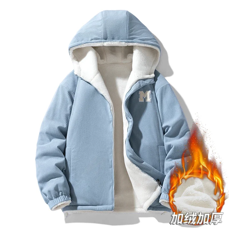 Fleece Parkas Jacket Coat for Mens Hooded Coats Men Winter Jacket Coat Windbreaker Outerwear Casual Padded Hooded Jackets
Fleece Parkas Jacket Coat for Mens Hooded Coats Men Winter Jacket Coat Windbreaker Outerwear Casual Padded Hooded Jackets