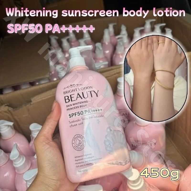 BEAUTY Thailand Brightening Sunscreen Body Lotion Moisturizing Moisturizing Improves Dullness and Dry SPF50++++++
BEAUTY Thailand Brightening Sunscreen Body Lotion Moisturizing Moisturizing Improves Dullness and Dry SPF50++++++