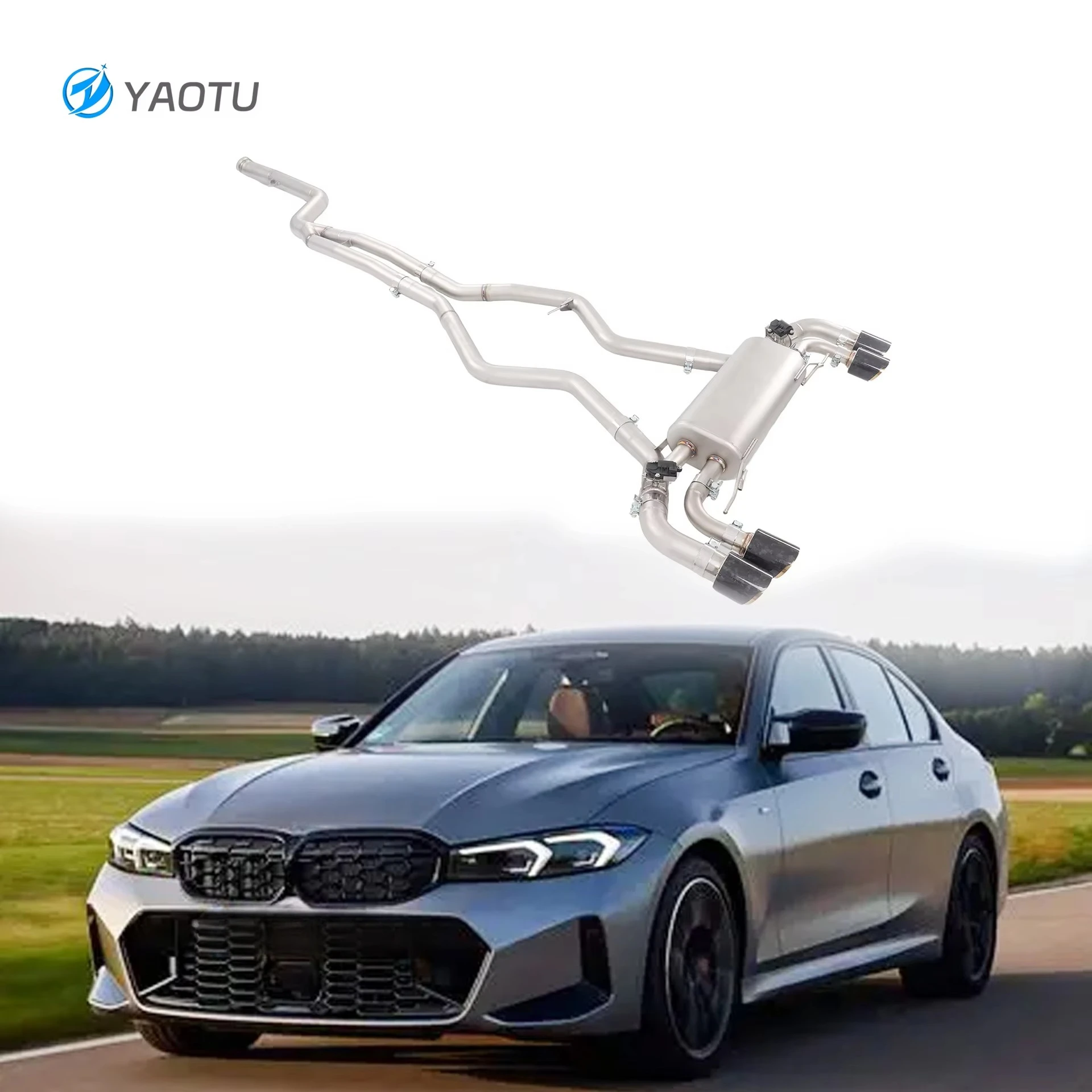 YT Exhaust System for BMW M240i M440i M340i M340 G20 G22 G26 Valvetronic Catback Muffler Stainless Steel Mirror Polished
YT Exhaust System for BMW M240i M440i M340i M340 G20 G22 G26 Valvetronic Catback Muffler Stainless Steel Mirror Polished