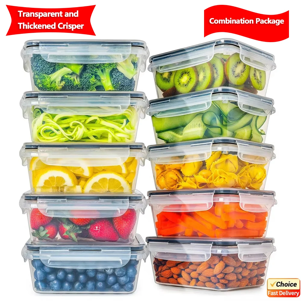 4 Piece Food Storage Containers Set with Easy Snap Lids (4 Lids + 4 Containers) - Airtight Plastic Containers for Pantry
4 Piece Food Storage Containers Set with Easy Snap Lids (4 Lids + 4 Containers) - Airtight Plastic Containers for Pantry