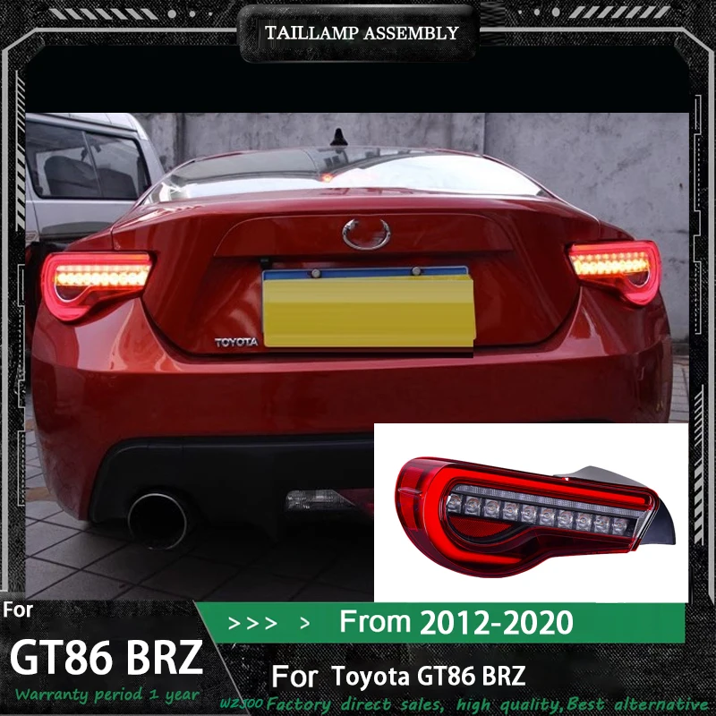 Car Styling for Toyota GT86 Taillight 2012-2019 Subaru BRZ Tail Lights FT86 Rear DRL Fog Brake Turn Signal Reversing
Car Styling for Toyota GT86 Taillight 2012-2019 Subaru BRZ Tail Lights FT86 Rear DRL Fog Brake Turn Signal Reversing