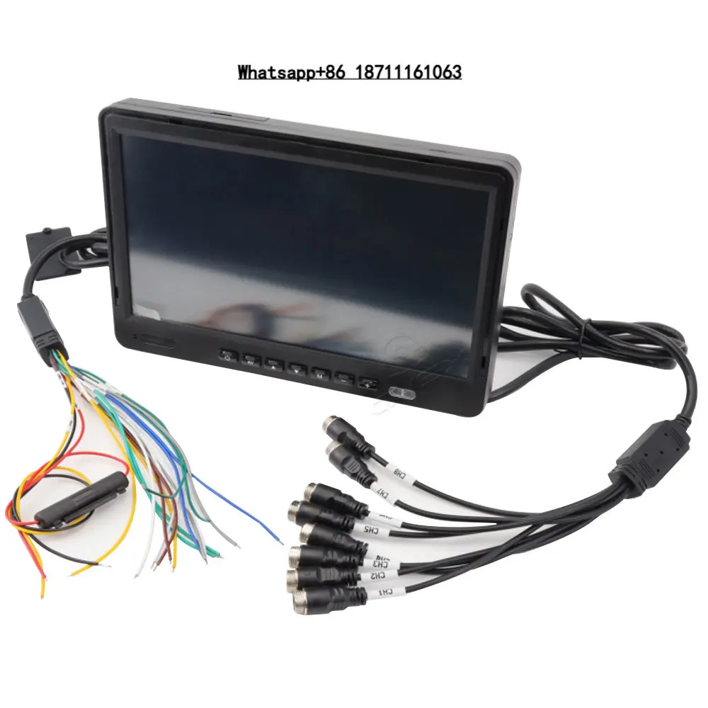 8CH 1080p 360 Degree Panoramic Car System 4G Remote Real-time Video Surveillance DMS ADAS BSD Truck Bird's Car Monitoring
8CH 1080p 360 Degree Panoramic Car System 4G Remote Real-time Video Surveillance DMS ADAS BSD Truck Bird's Car Monitoring