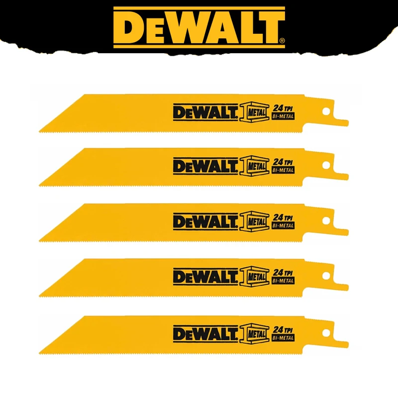 DEWALT DW4812 4-Inch 24 TPI Reciprocating Saw Blades Straight Back 5-Pack Sharp Cut Tools Accessories
DEWALT DW4812 4-Inch 24 TPI Reciprocating Saw Blades Straight Back 5-Pack Sharp Cut Tools Accessories