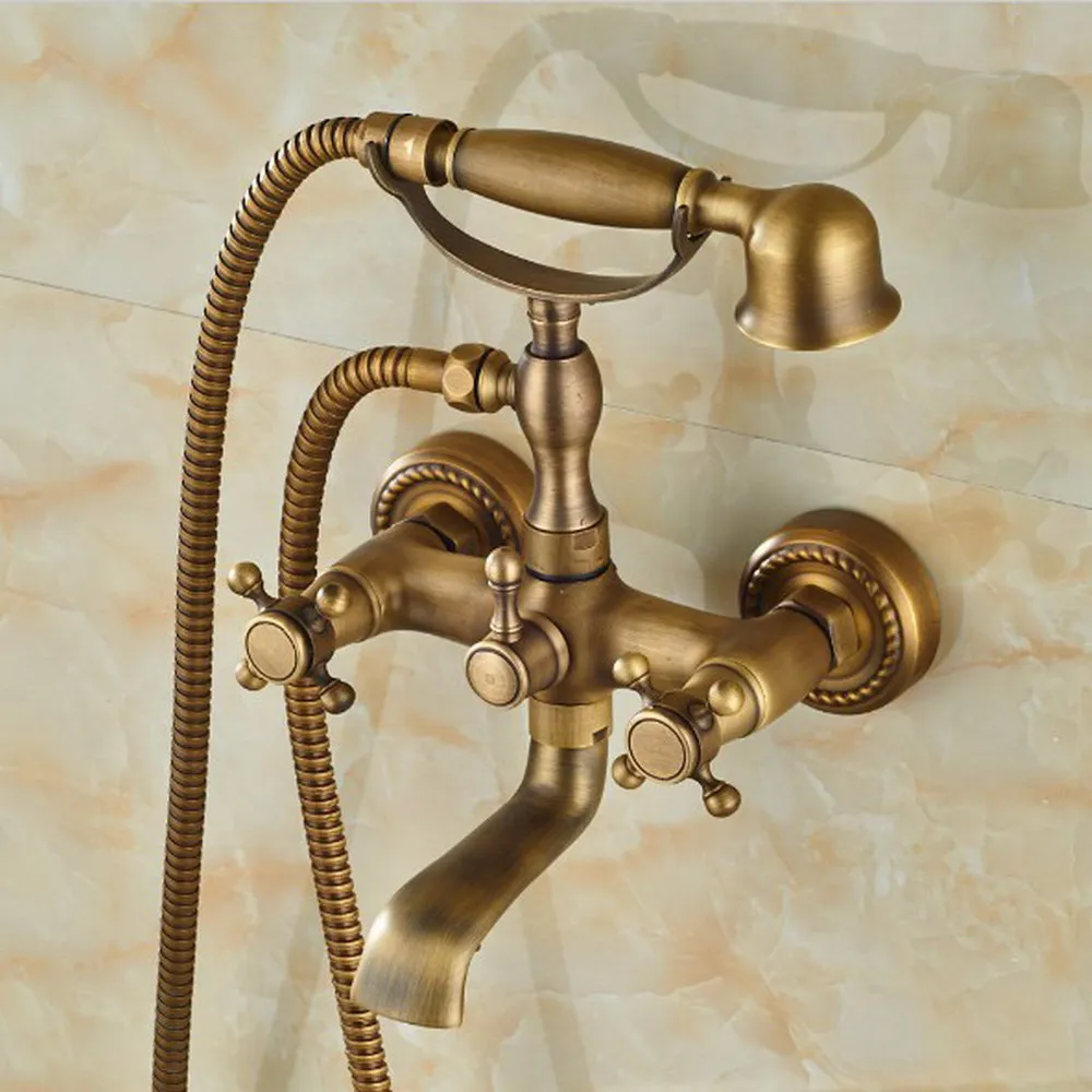 Antique Brass Clawfoot Bathtub Tub Faucet With Hand Shower Spray Head Set Bathroom Cold and Hot Water Mixer Tap Ltf351
Antique Brass Clawfoot Bathtub Tub Faucet With Hand Shower Spray Head Set Bathroom Cold and Hot Water Mixer Tap Ltf351