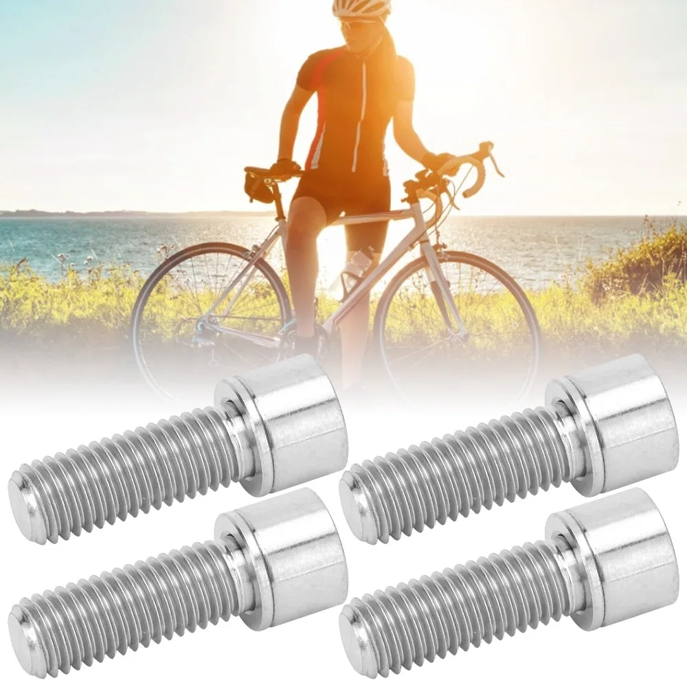 4Pcs Titanium Alloy Bike Handlebar Stem Bolts M7x20mm Lightweight Bicycle Stem Screws With Washers Gold/Silver
4Pcs Titanium Alloy Bike Handlebar Stem Bolts M7x20mm Lightweight Bicycle Stem Screws With Washers Gold/Silver