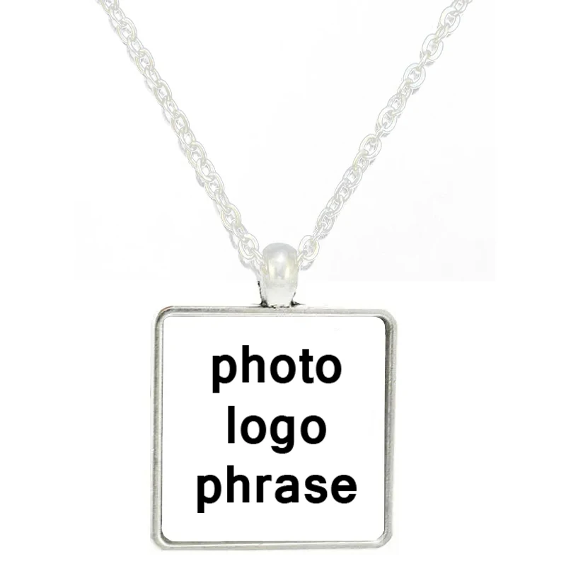 Customized Square Necklace Photo Logo Phrase Necklace
Customized Square Necklace Photo Logo Phrase Necklace