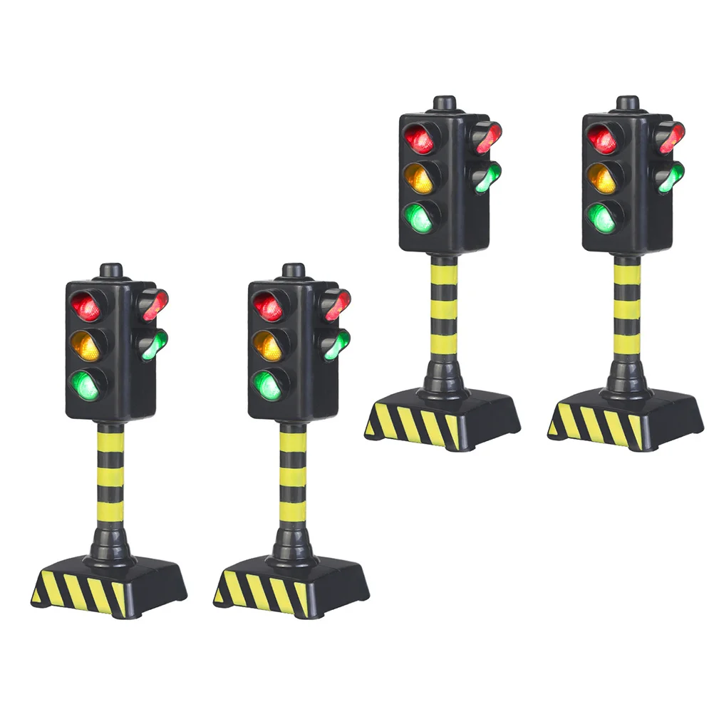 4 Pcs Plastic Traffic Light Toy Realistic Signal Lamp Model Vivid Appearance Switchable Light Educational Plaything
4 Pcs Plastic Traffic Light Toy Realistic Signal Lamp Model Vivid Appearance Switchable Light Educational Plaything
