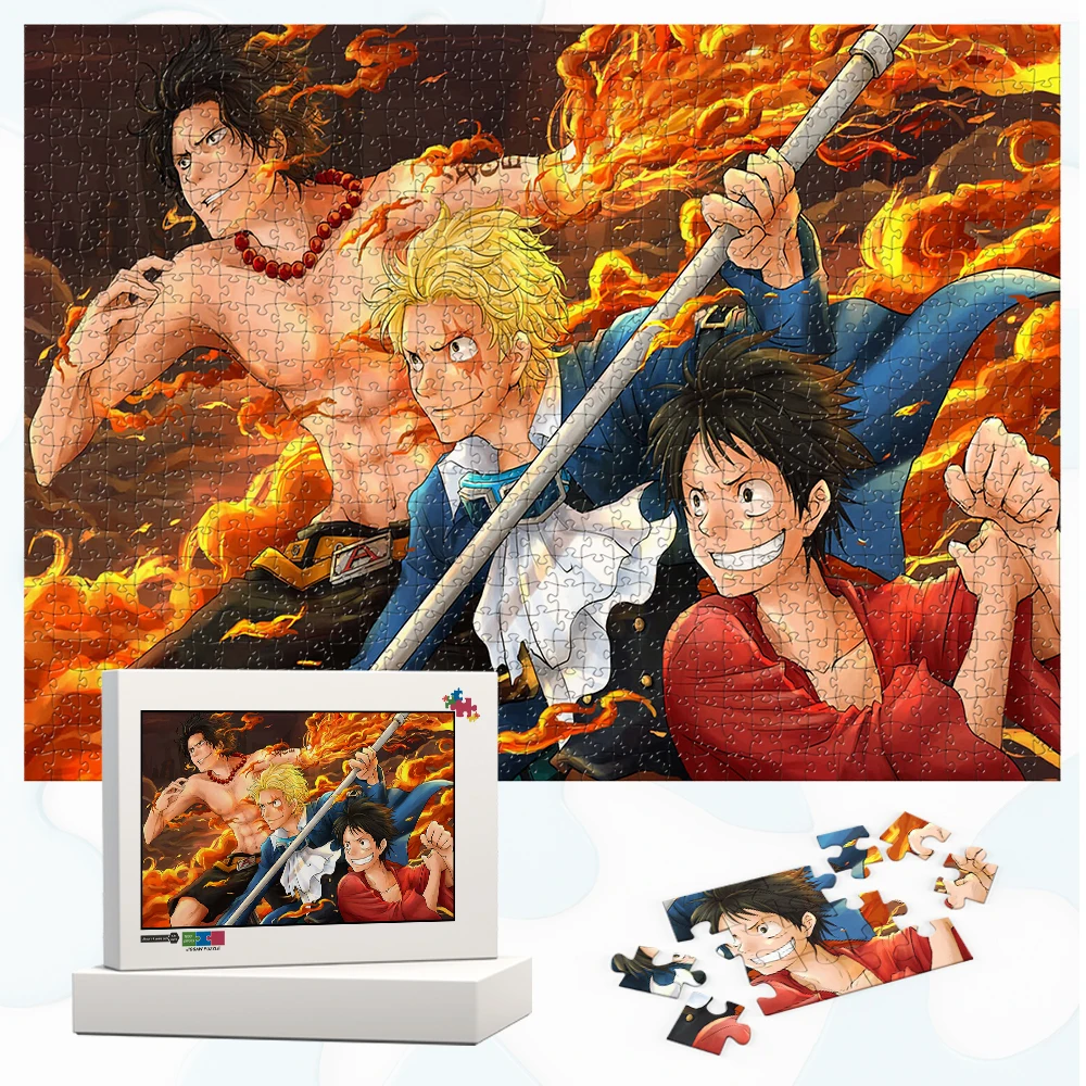 Captain One Piece Characters Puzzle Luffy Zoro Nami Sanji Cartoon Jigsaw Puzzles 108/200/300/500/1000/1500 Pieces Puzzle Game
Captain One Piece Characters Puzzle Luffy Zoro Nami Sanji Cartoon Jigsaw Puzzles 108/200/300/500/1000/1500 Pieces Puzzle Game