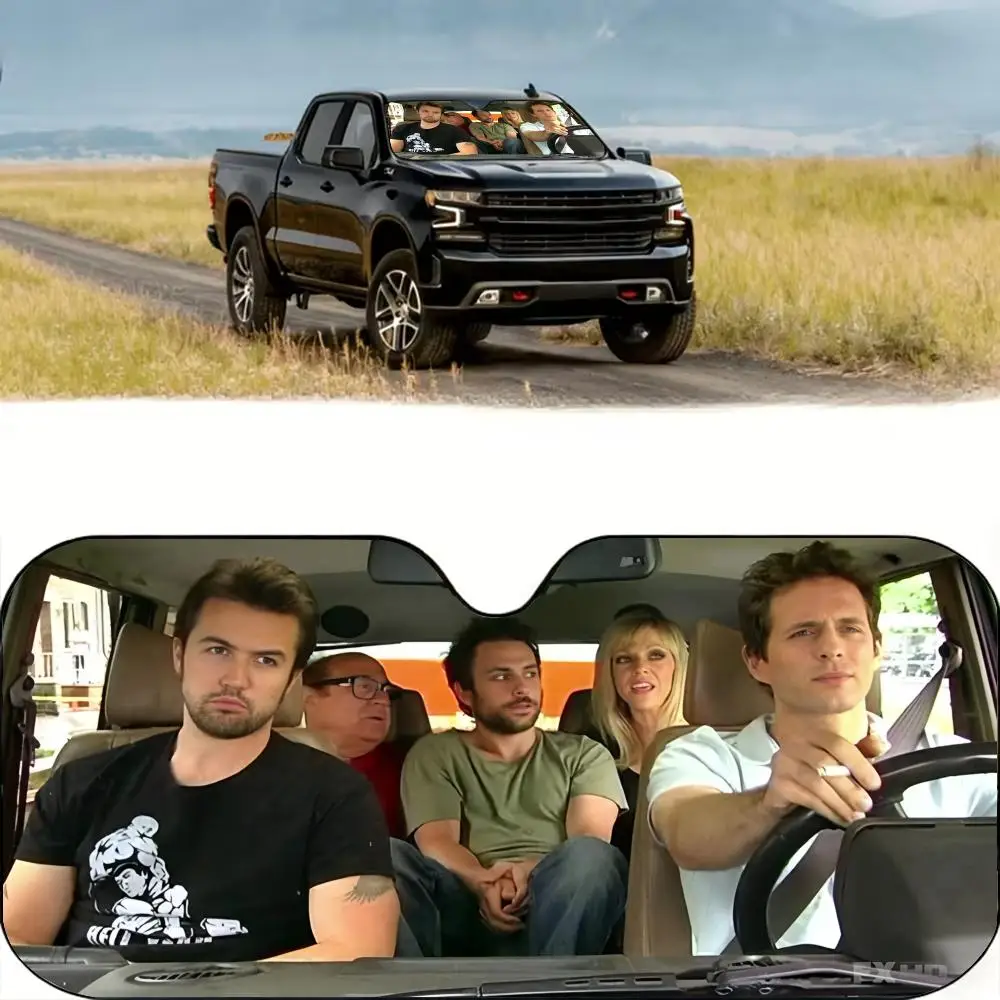 It's Always Sunny Sun Visor Reusable Aluminum Foil UV Protector Heat Three-layer Insulation Windshield Sunshades
It's Always Sunny Sun Visor Reusable Aluminum Foil UV Protector Heat Three-layer Insulation Windshield Sunshades