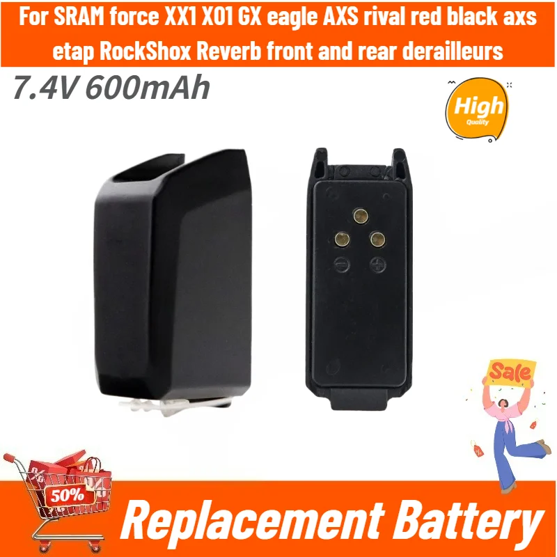 High Quality Battery 7.4V 600mAh for SRAM Force X01 XX1 GX AXS Axs Etap Electronic Bateria Variable Speed Front and Rear New
High Quality Battery 7.4V 600mAh for SRAM Force X01 XX1 GX AXS Axs Etap Electronic Bateria Variable Speed Front and Rear New