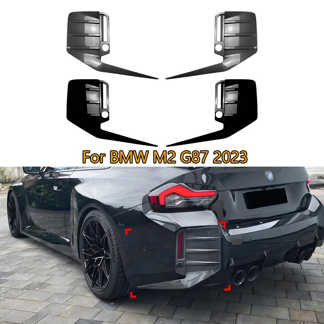 For BMW M2 G87 2023 Car Rear Side Corner Bumper Lip Rear Bumper Diffuser Body Kits Cars Exterior Modification Part Accessories
For BMW M2 G87 2023 Car Rear Side Corner Bumper Lip Rear Bumper Diffuser Body Kits Cars Exterior Modification Part Accessories